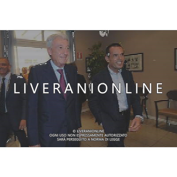 BOLOGNA 07/07/2010 CALCIO SPORT PRESENTAZIONE DEL NUOVO PRESIDENTE CALCIO BOLOGNA DI Sergio Porcedda NELLA FOTO Sergio Porcedda RENZO menarini © AG.ALDO LIVERANI SAS