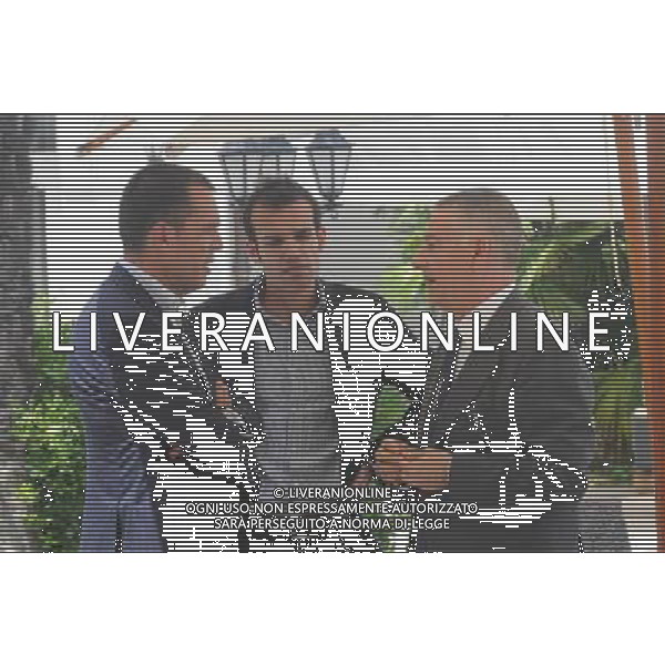 BOLOGNA 07/07/2010 CALCIO SPORT PRESENTAZIONE DEL NUOVO PRESIDENTE CALCIO BOLOGNA DI Sergio Porcedda NELLA FOTO LONGO IL FIGLIO DI PORCEDDA E Sergio Porcedda FOTO AG.ALDO LIVERANI SAS