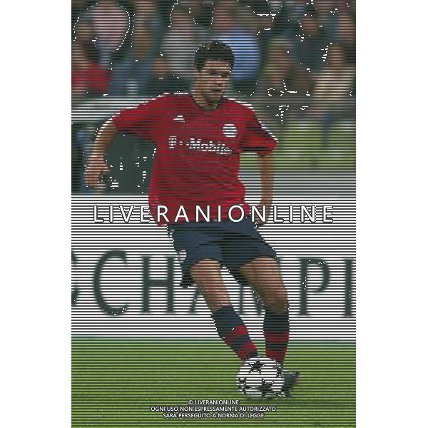 BAYERN MONACO 2002/2003 NELLA FOTO MICHAEL BALLACK FOTO ALDO LIVERANI 