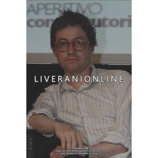 Milano 10 luglio 2010 La Fondazione Corriere della Sera, per il quinto anno consecutivo, cura gli Aperitivi con gli autori, incontri che mirano ad avvicinare il pubblico ai protagonisti de La Milanesiana. I paradossi della scrittura nella foto: Adam Thirlwell, foto Sorano /ag.Aldo Liverani sas