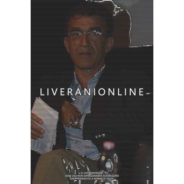 Milano 10 luglio 2010 La Fondazione Corriere della Sera, per il quinto anno consecutivo, cura gli Aperitivi con gli autori, incontri che mirano ad avvicinare il pubblico ai protagonisti de La Milanesiana. I paradossi della scrittura nella foto: Sergio Claudio Perroni, foto Sorano /ag.Aldo Liverani sas