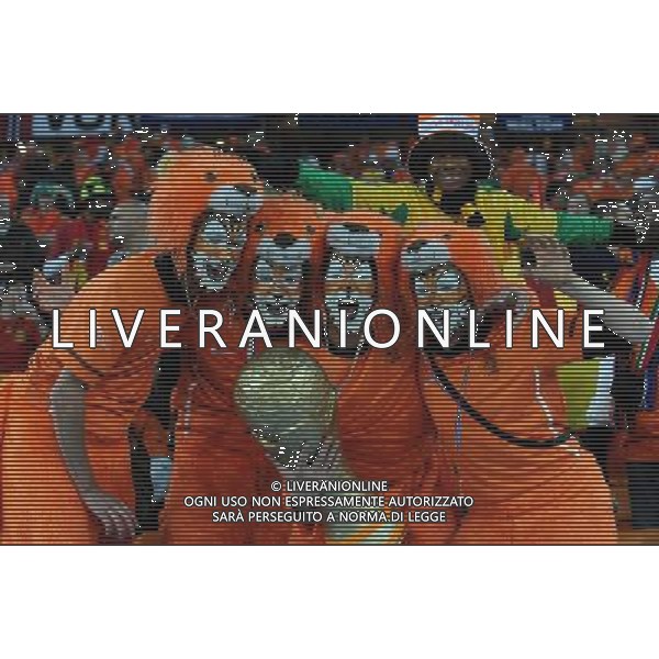 Fifa World Cup Sud Africa 2010 Match #64 Finale Johannesburg (Soccer City Stadium) - 11.07.2010 Olanda-Spagna Nella Foto: TIFOSI /Ph.Vitez-Ag. Aldo Liverani