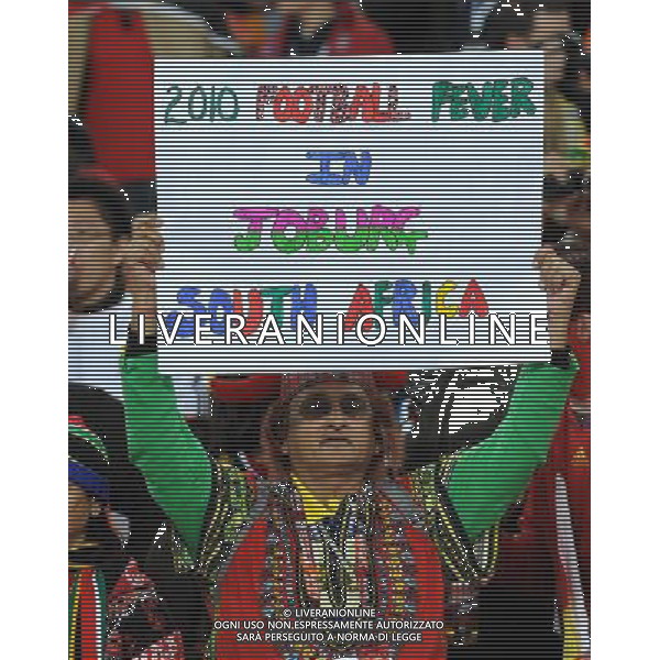 Fifa World Cup Sud Africa 2010 Match #64 Finale Johannesburg (Soccer City Stadium) - 11.07.2010 Olanda-Spagna Nella Foto: TIFOSI /Ph.Vitez-Ag. Aldo Liverani