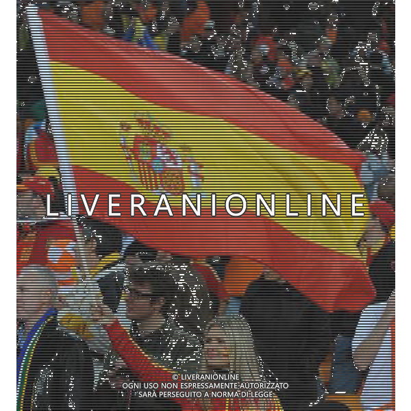 Fifa World Cup Sud Africa 2010 Match #64 Finale Johannesburg (Soccer City Stadium) - 11.07.2010 Olanda-Spagna Nella Foto: TIFOSI /Ph.Vitez-Ag. Aldo Liverani