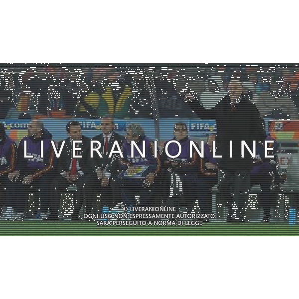 Fifa World Cup Sud Africa 2010 Match #64 Finale Johannesburg (Soccer City Stadium) - 11.07.2010 Olanda-Spagna Nella Foto:del bosque /Ph.Vitez-Ag. Aldo Liverani