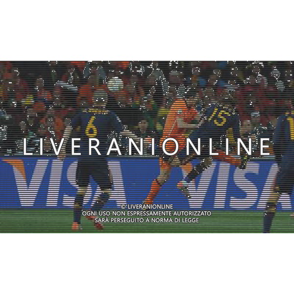 Fifa World Cup Sud Africa 2010 Match #64 Finale Johannesburg (Soccer City Stadium) - 11.07.2010 Olanda-Spagna Nella Foto:occasione sergio ramos /Ph.Vitez-Ag. Aldo Liverani