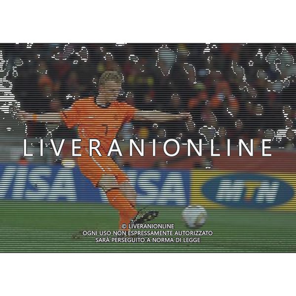 Fifa World Cup Sud Africa 2010 Match #64 Finale Johannesburg (Soccer City Stadium) - 11.07.2010 Olanda-Spagna Nella Foto:occasion kuyt /Ph.Vitez-Ag. Aldo Liverani