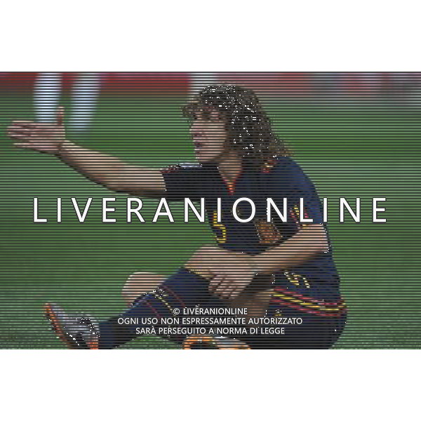 Fifa World Cup Sud Africa 2010 Match #64 Finale Johannesburg (Soccer City Stadium) - 11.07.2010 Olanda-Spagna Nella Foto:puyol /Ph.Vitez-Ag. Aldo Liverani