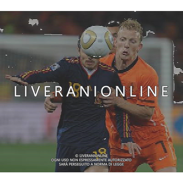 Fifa World Cup Sud Africa 2010 Match #64 Finale Johannesburg (Soccer City Stadium) - 11.07.2010 Olanda-Spagna Nella Foto:pedro kuyt /Ph.Vitez-Ag. Aldo Liverani