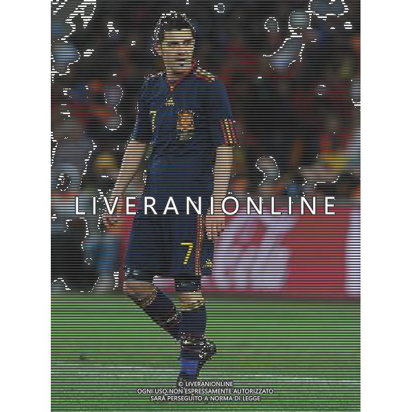 Fifa World Cup Sud Africa 2010 Match #64 Finale Johannesburg (Soccer City Stadium) - 11.07.2010 Olanda-Spagna Nella Foto:villa /Ph.Vitez-Ag. Aldo Liverani