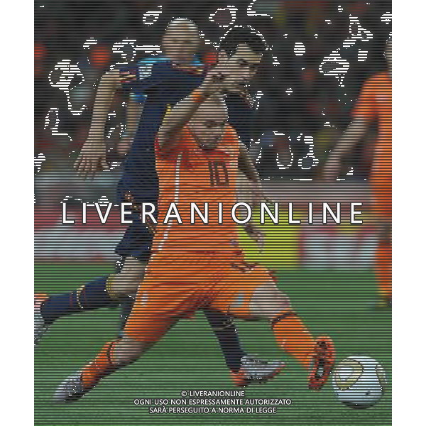 Fifa World Cup Sud Africa 2010 Match #64 Finale Johannesburg (Soccer City Stadium) - 11.07.2010 Olanda-Spagna Nella Foto:sneijder /Ph.Vitez-Ag. Aldo Liverani