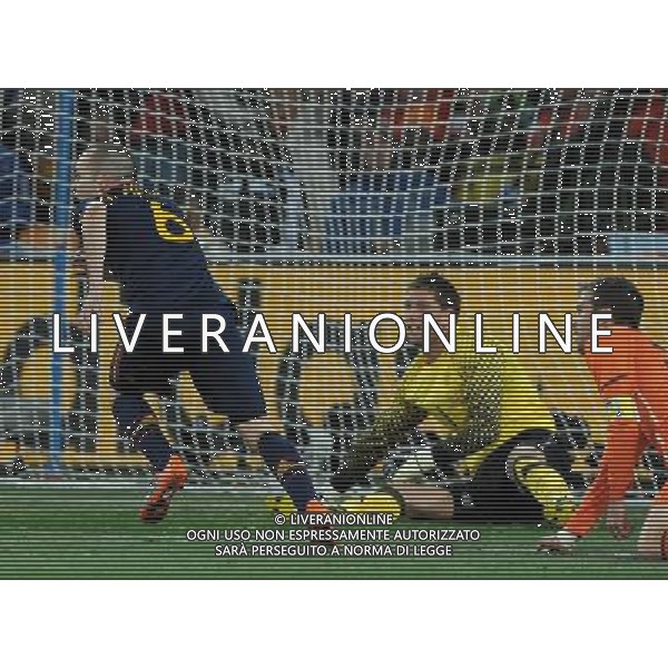 Fifa World Cup Sud Africa 2010 Match #64 Finale Johannesburg (Soccer City Stadium) - 11.07.2010 Olanda-Spagna Nella Foto:esultanza iniesta /Ph.Vitez-Ag. Aldo Liverani