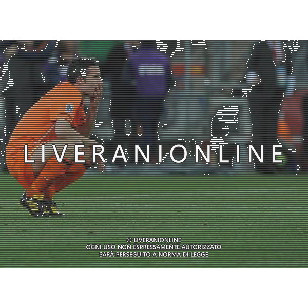 Fifa World Cup Sud Africa 2010 Match #64 Finale Johannesburg (Soccer City Stadium) - 11.07.2010 Olanda-Spagna Nella Foto:delusione van persie /Ph.Vitez-Ag. Aldo Liverani