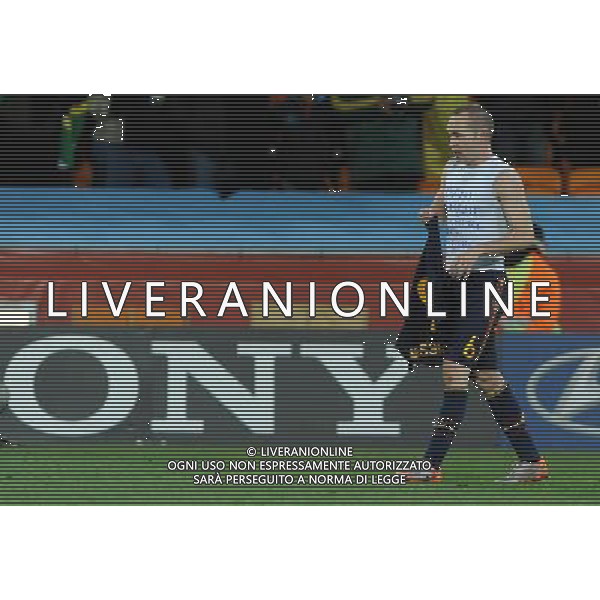 Fifa World Cup Sud Africa 2010 Match #64 Finale Johannesburg (Soccer City Stadium) - 11.07.2010 Olanda-Spagna Nella Foto:iniesta esulta /Ph.Vitez-Ag. Aldo Liverani