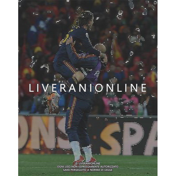 Fifa World Cup Sud Africa 2010 Match #64 Finale Johannesburg (Soccer City Stadium) - 11.07.2010 Olanda-Spagna Nella Foto:esultanza spagna /Ph.Vitez-Ag. Aldo Liverani