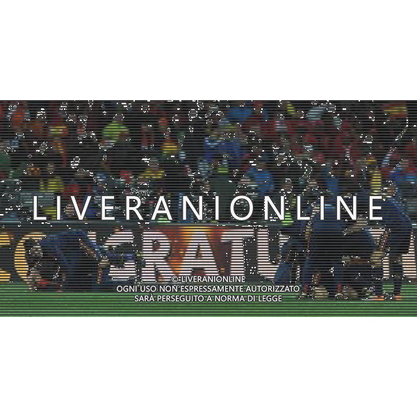 Fifa World Cup Sud Africa 2010 Match #64 Finale Johannesburg (Soccer City Stadium) - 11.07.2010 Olanda-Spagna Nella Foto:esultanza spagna /Ph.Vitez-Ag. Aldo Liverani