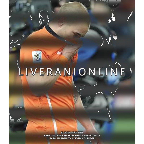 Fifa World Cup Sud Africa 2010 Match #64 Finale Johannesburg (Soccer City Stadium) - 11.07.2010 Olanda-Spagna Nella Foto:delusione sneijder /Ph.Vitez-Ag. Aldo Liverani