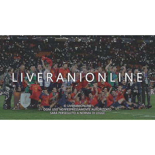 Fifa World Cup Sud Africa 2010 Match #64 Finale Johannesburg (Soccer City Stadium) - 11.07.2010 Olanda-Spagna Nella Foto:squadra posa con la coppa /Ph.Vitez-Ag. Aldo Liverani