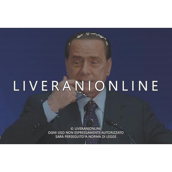 MILANO 12/7/2010 PALAZZO MEZZANOTTE PIAZZA AFFARI, 6 FORUM ECONOMICO E FINANZIARIO PER IL MEDITERRANEO NELLA FOTO SILVIO BERLUSCONI FOTO ROMANO/AG ALDO LIVERANI