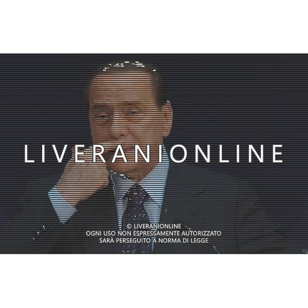 MILANO 12/7/2010 PALAZZO MEZZANOTTE PIAZZA AFFARI, 6 FORUM ECONOMICO E FINANZIARIO PER IL MEDITERRANEO NELLA FOTO SILVIO BERLUSCONI FOTO ROMANO/AG ALDO LIVERANI