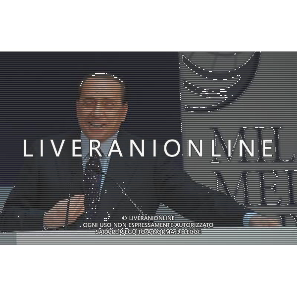 MILANO 12/7/2010 PALAZZO MEZZANOTTE PIAZZA AFFARI, 6 FORUM ECONOMICO E FINANZIARIO PER IL MEDITERRANEO NELLA FOTO SILVIO BERLUSCONI FOTO ROMANO/AG ALDO LIVERANI