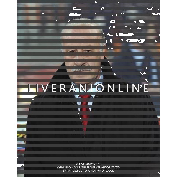 (100712) -- JOHANNESBURG, July 12, 2010 () -- Vicente del Bosque, coach of Spain, reacts during the 2010 FIFA football World Cup final soccer match against the Netherlands on July 11, 2010 at Soccer City stadium in Johannesburg, South Africa. (/Guo Yong)(ljq) ©Photoshot/Agenzia Aldo Liverani Sas - ITALY ONLY: OLANDA - SPAGNA FINALE FIFA WORLD CUP CAMPIONATI MONDIALI SUD AFRICA 2010