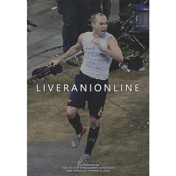 (100712) -- JOHANNESBURG, July 12, 2010 () -- Andres Iniesta of Spain celebrates his goal during the World Cup final against the Netherlands at Soccer City stadium in Johannesburg, South Africa, July 11, 2010. Spain won the final 1-0. (/Chen Haitong) ©Photoshot/Agenzia Aldo Liverani Sas - ITALY ONLY: OLANDA - SPAGNA FINALE FIFA WORLD CUP CAMPIONATI MONDIALI SUD AFRICA 2010