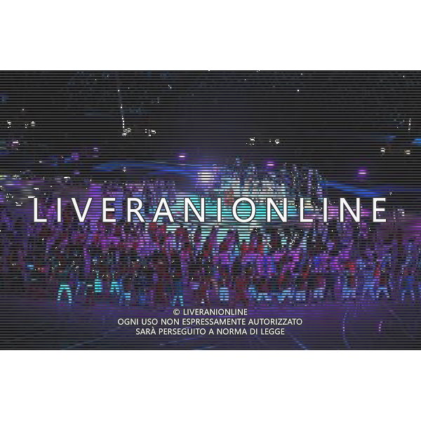 (100712) -- JOHANNESBURG, July 12, 2010 () -- Actors perform during the closing ceremony of the 2010 FIFA football World Cup ahead of the final between the Netherlands and Spain on July 11, 2010 at Soccer City stadium in Johannesburg, South Africa. (/Xu Suhui) ©Photoshot/Agenzia Aldo Liverani Sas - ITALY ONLY - CERIMONIA DI CHIUSURA FIFA WORLD CUP CAMPIONATI MONDIALI SUD AFRICA 2010