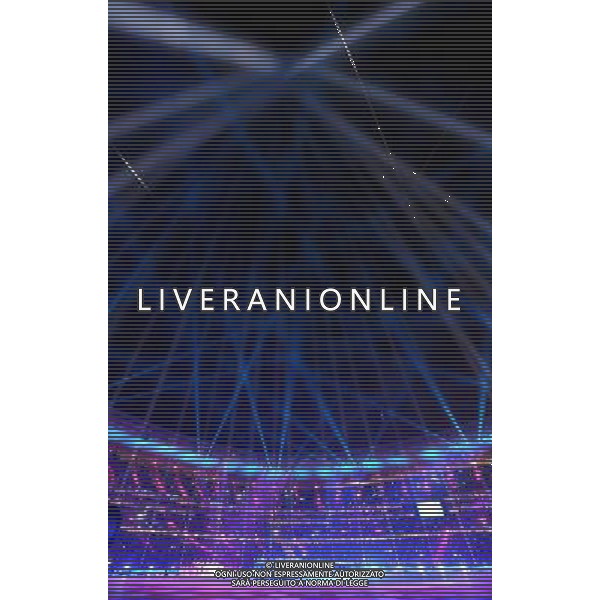 (100712) -- JOHANNESBURG, July 12, 2010 () -- The closing ceremony of the 2010 FIFA football World Cup is held ahead of the final between the Netherlands and Spain on July 11, 2010 at Soccer City stadium in Johannesburg, South Africa. (/Wang Yuguo) ©Photoshot/Agenzia Aldo Liverani Sas - ITALY ONLY - CERIMONIA DI CHIUSURA FIFA WORLD CUP CAMPIONATI MONDIALI SUD AFRICA 2010