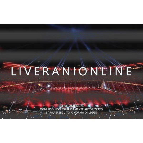 (100712) -- JOHANNESBURG, July 12, 2010 () -- The closing ceremony of the 2010 FIFA football World Cup is held ahead of the final between the Netherlands and Spain on July 11, 2010 at Soccer City stadium in Johannesburg, South Africa. (/Xing Guangli) ©Photoshot/Agenzia Aldo Liverani Sas - ITALY ONLY - CERIMONIA DI CHIUSURA FIFA WORLD CUP CAMPIONATI MONDIALI SUD AFRICA 2010