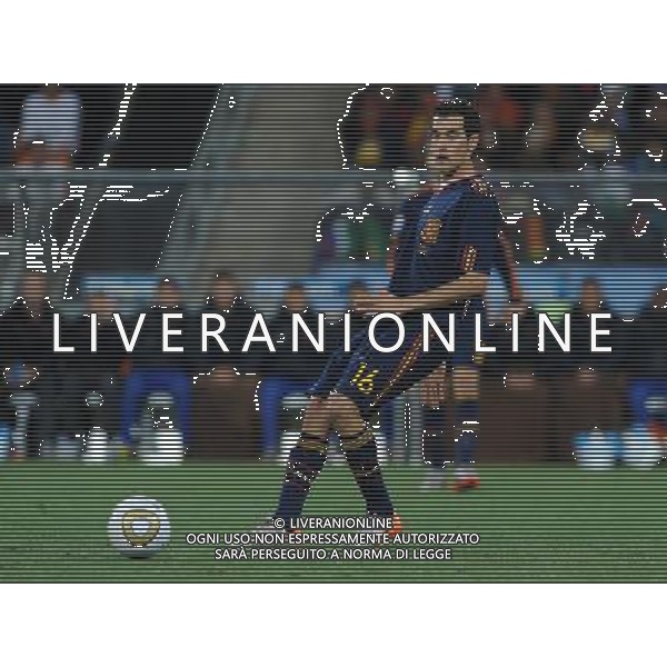 Fifa World Cup Sud Africa 2010 Match #64 Finale Johannesburg (Soccer City Stadium) - 11.07.2010 Olanda-Spagna Nella Foto:Sergio BUSQUETS /Ph.Vitez-Ag. Aldo Liverani