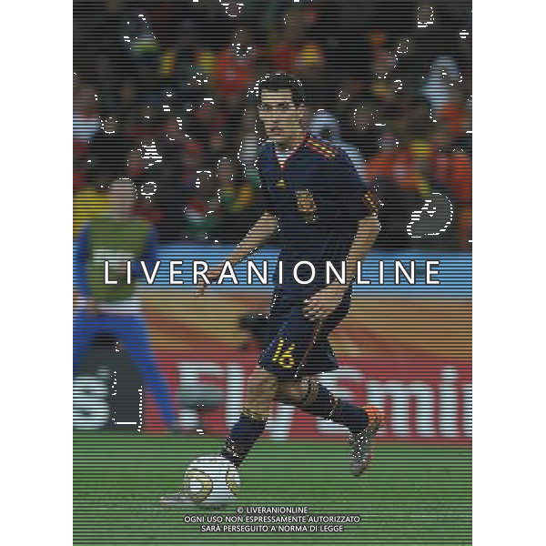 Fifa World Cup Sud Africa 2010 Match #64 Finale Johannesburg (Soccer City Stadium) - 11.07.2010 Olanda-Spagna Nella Foto:Sergio BUSQUETS /Ph.Vitez-Ag. Aldo Liverani