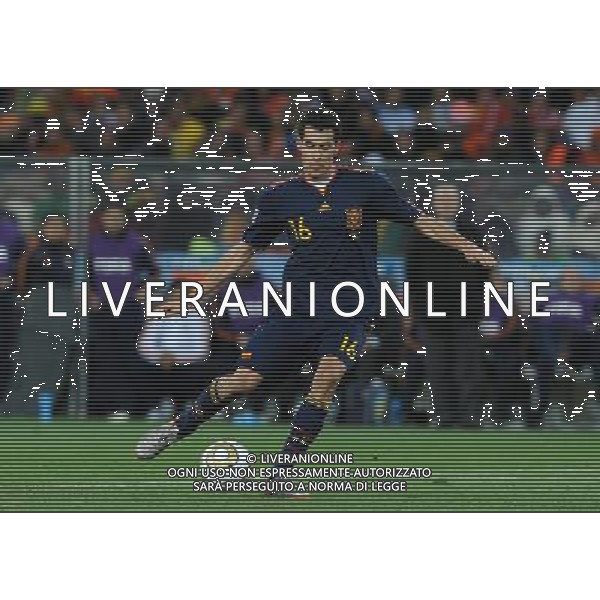 Fifa World Cup Sud Africa 2010 Match #64 Finale Johannesburg (Soccer City Stadium) - 11.07.2010 Olanda-Spagna Nella Foto:Sergio BUSQUETS /Ph.Vitez-Ag. Aldo Liverani