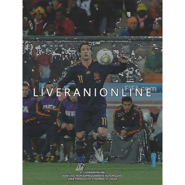 Fifa World Cup Sud Africa 2010 Match #64 Finale Johannesburg (Soccer City Stadium) - 11.07.2010 Olanda-Spagna Nella Foto:Joan CAPDEVILLA /Ph.Vitez-Ag. Aldo Liverani