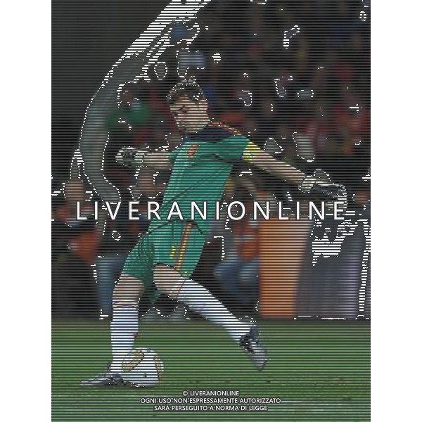 Fifa World Cup Sud Africa 2010 Match #64 Finale Johannesburg (Soccer City Stadium) - 11.07.2010 Olanda-Spagna Nella Foto:Iker CASILLAS /Ph.Vitez-Ag. Aldo Liverani