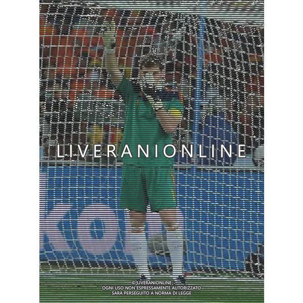 Fifa World Cup Sud Africa 2010 Match #64 Finale Johannesburg (Soccer City Stadium) - 11.07.2010 Olanda-Spagna Nella Foto:Iker CASILLAS /Ph.Vitez-Ag. Aldo Liverani