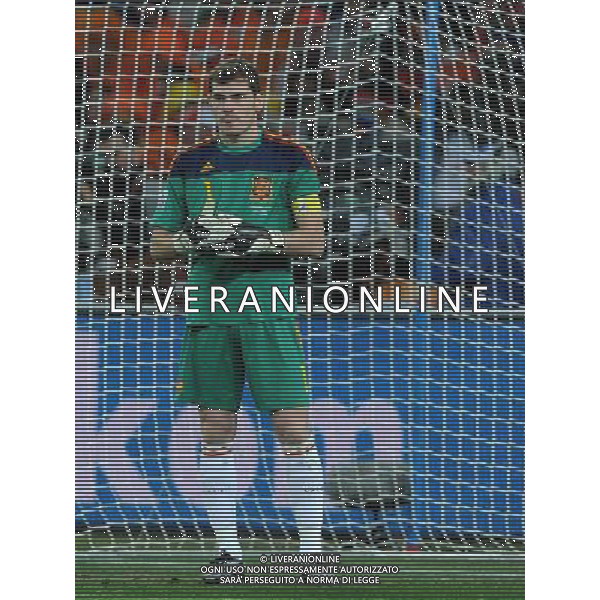 Fifa World Cup Sud Africa 2010 Match #64 Finale Johannesburg (Soccer City Stadium) - 11.07.2010 Olanda-Spagna Nella Foto:Iker CASILLAS /Ph.Vitez-Ag. Aldo Liverani