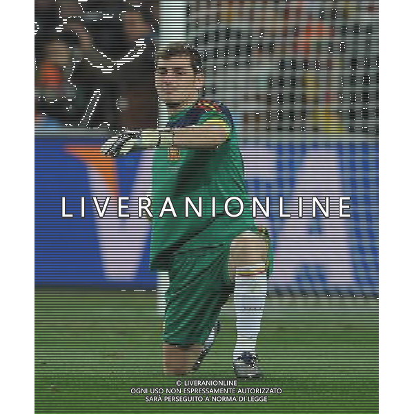 Fifa World Cup Sud Africa 2010 Match #64 Finale Johannesburg (Soccer City Stadium) - 11.07.2010 Olanda-Spagna Nella Foto:Iker CASILLAS /Ph.Vitez-Ag. Aldo Liverani