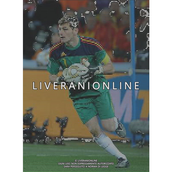 Fifa World Cup Sud Africa 2010 Match #64 Finale Johannesburg (Soccer City Stadium) - 11.07.2010 Olanda-Spagna Nella Foto:Iker CASILLAS /Ph.Vitez-Ag. Aldo Liverani