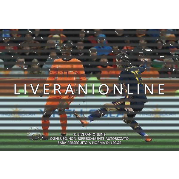 Fifa World Cup Sud Africa 2010 Match #64 Finale Johannesburg (Soccer City Stadium) - 11.07.2010 Olanda-Spagna Nella Foto:Eljero ELIA /Ph.Vitez-Ag. Aldo Liverani