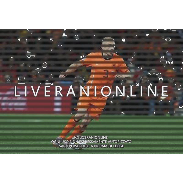 Fifa World Cup Sud Africa 2010 Match #64 Finale Johannesburg (Soccer City Stadium) - 11.07.2010 Olanda-Spagna Nella Foto:John HEITINGA /Ph.Vitez-Ag. Aldo Liverani