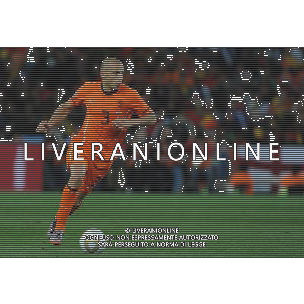 Fifa World Cup Sud Africa 2010 Match #64 Finale Johannesburg (Soccer City Stadium) - 11.07.2010 Olanda-Spagna Nella Foto:John HEITINGA /Ph.Vitez-Ag. Aldo Liverani