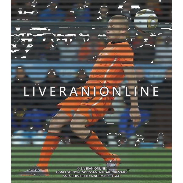 Fifa World Cup Sud Africa 2010 Match #64 Finale Johannesburg (Soccer City Stadium) - 11.07.2010 Olanda-Spagna Nella Foto:John HEITINGA /Ph.Vitez-Ag. Aldo Liverani