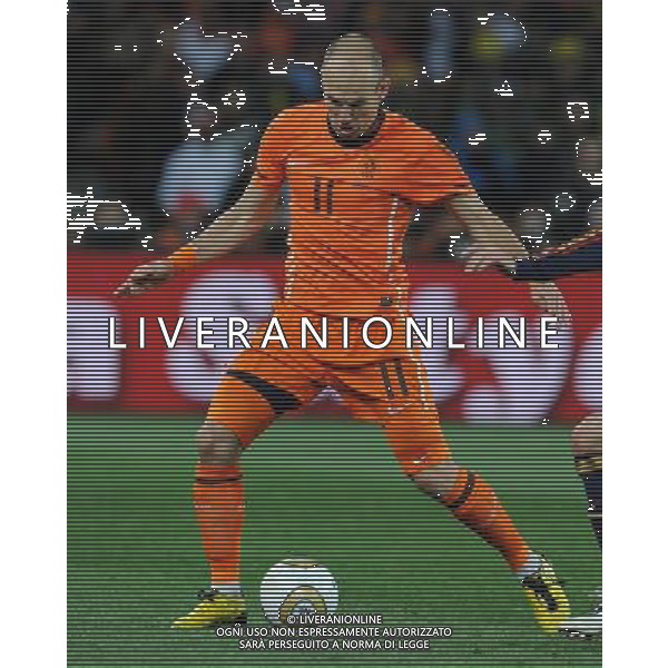 Fifa World Cup Sud Africa 2010 Match #64 Finale Johannesburg (Soccer City Stadium) - 11.07.2010 Olanda-Spagna Nella Foto:Arjen ROBBEN /Ph.Vitez-Ag. Aldo Liverani