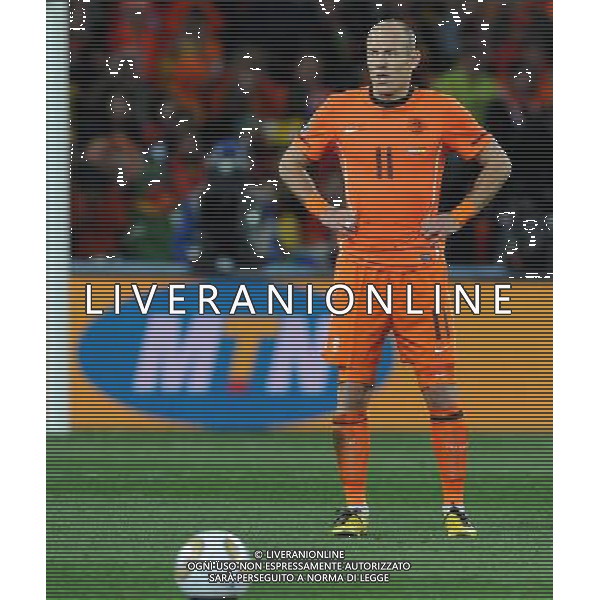 Fifa World Cup Sud Africa 2010 Match #64 Finale Johannesburg (Soccer City Stadium) - 11.07.2010 Olanda-Spagna Nella Foto:Arjen ROBBEN /Ph.Vitez-Ag. Aldo Liverani