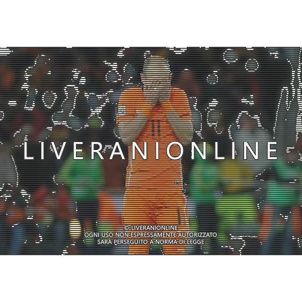 Fifa World Cup Sud Africa 2010 Match #64 Finale Johannesburg (Soccer City Stadium) - 11.07.2010 Olanda-Spagna Nella Foto:Arjen ROBBEN /Ph.Vitez-Ag. Aldo Liverani