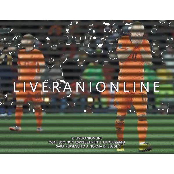 Fifa World Cup Sud Africa 2010 Match #64 Finale Johannesburg (Soccer City Stadium) - 11.07.2010 Olanda-Spagna Nella Foto:Arjen ROBBEN /Ph.Vitez-Ag. Aldo Liverani