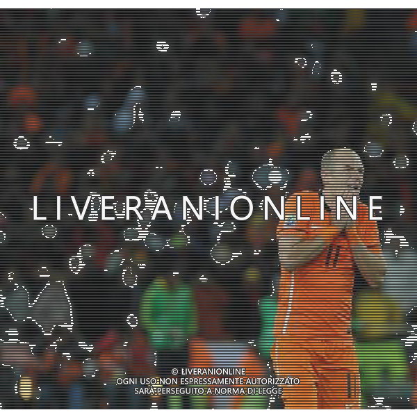 Fifa World Cup Sud Africa 2010 Match #64 Finale Johannesburg (Soccer City Stadium) - 11.07.2010 Olanda-Spagna Nella Foto:Arjen ROBBEN /Ph.Vitez-Ag. Aldo Liverani