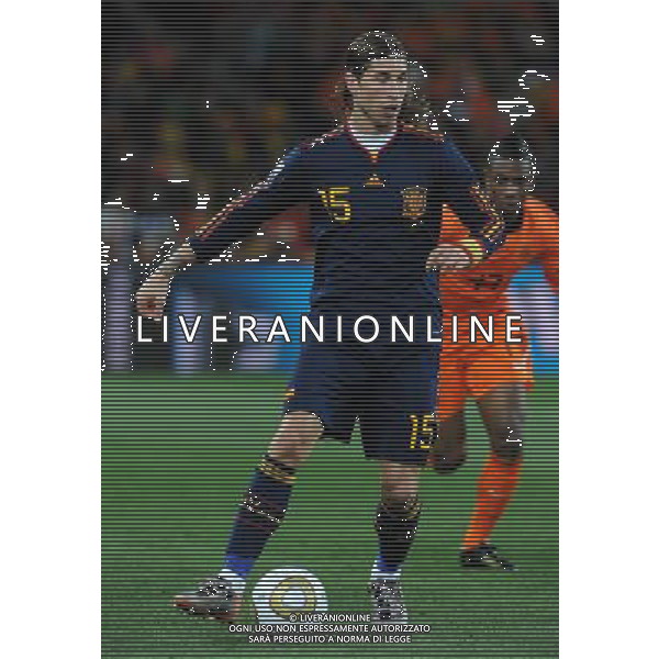 Fifa World Cup Sud Africa 2010 Match #64 Finale Johannesburg (Soccer City Stadium) - 11.07.2010 Olanda-Spagna Nella Foto:SERGIO RAMOS /Ph.Vitez-Ag. Aldo Liverani