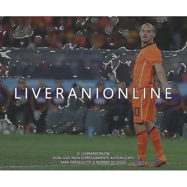 Fifa World Cup Sud Africa 2010 Match #64 Finale Johannesburg (Soccer City Stadium) - 11.07.2010 Olanda-Spagna Nella Foto:Wesley SNEIJDER /Ph.Vitez-Ag. Aldo Liverani